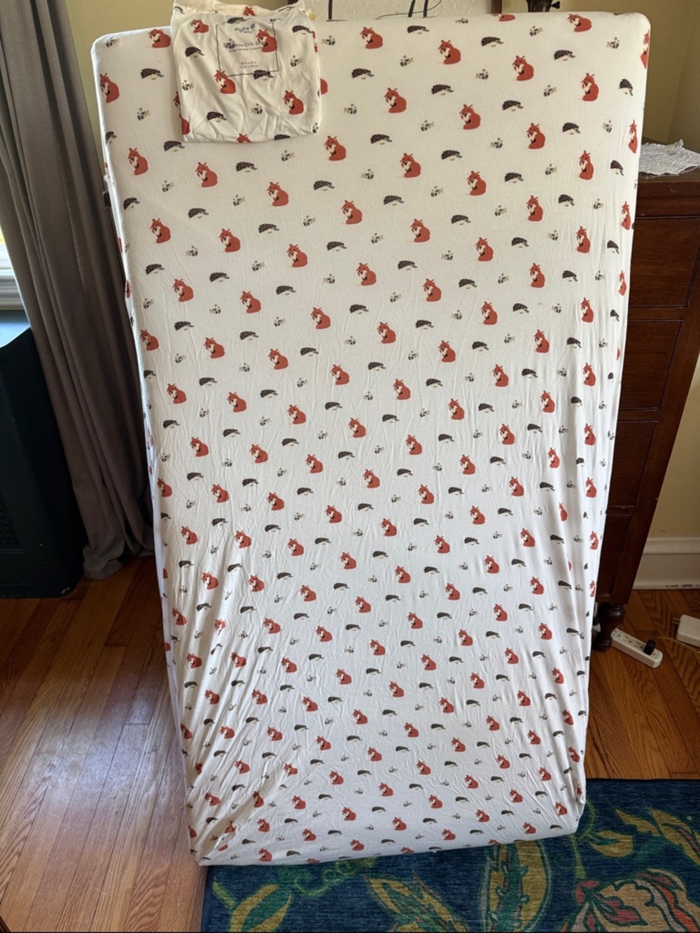 Kyte BABY crib sheet Sienna Woodland